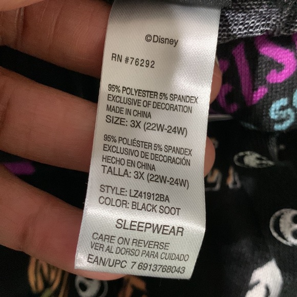 🆕Nightmare Before Christmas “Plus Size” Pajama Bottoms - Picture 10 of 15